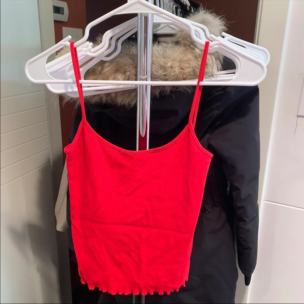 Cropped tank top